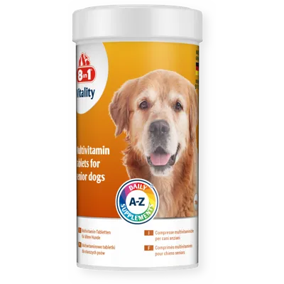 Вітаміни 8in1 Excel Multi Vitamin Senior для собак похилого віку мультивітамін 70 шт