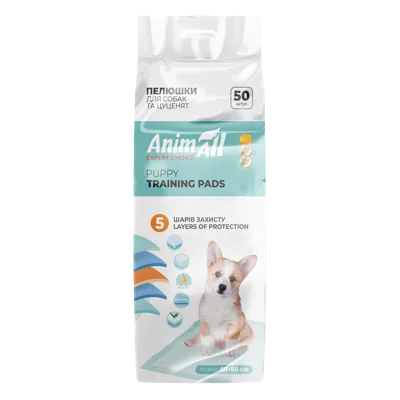 Пелюшки AnimAll 60х60 см / 50штук, (6 шт/ящ)