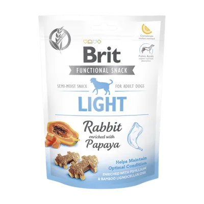 Функціональні ласощі Brit Care Light для собак з кроликом та папаєю арт.111419